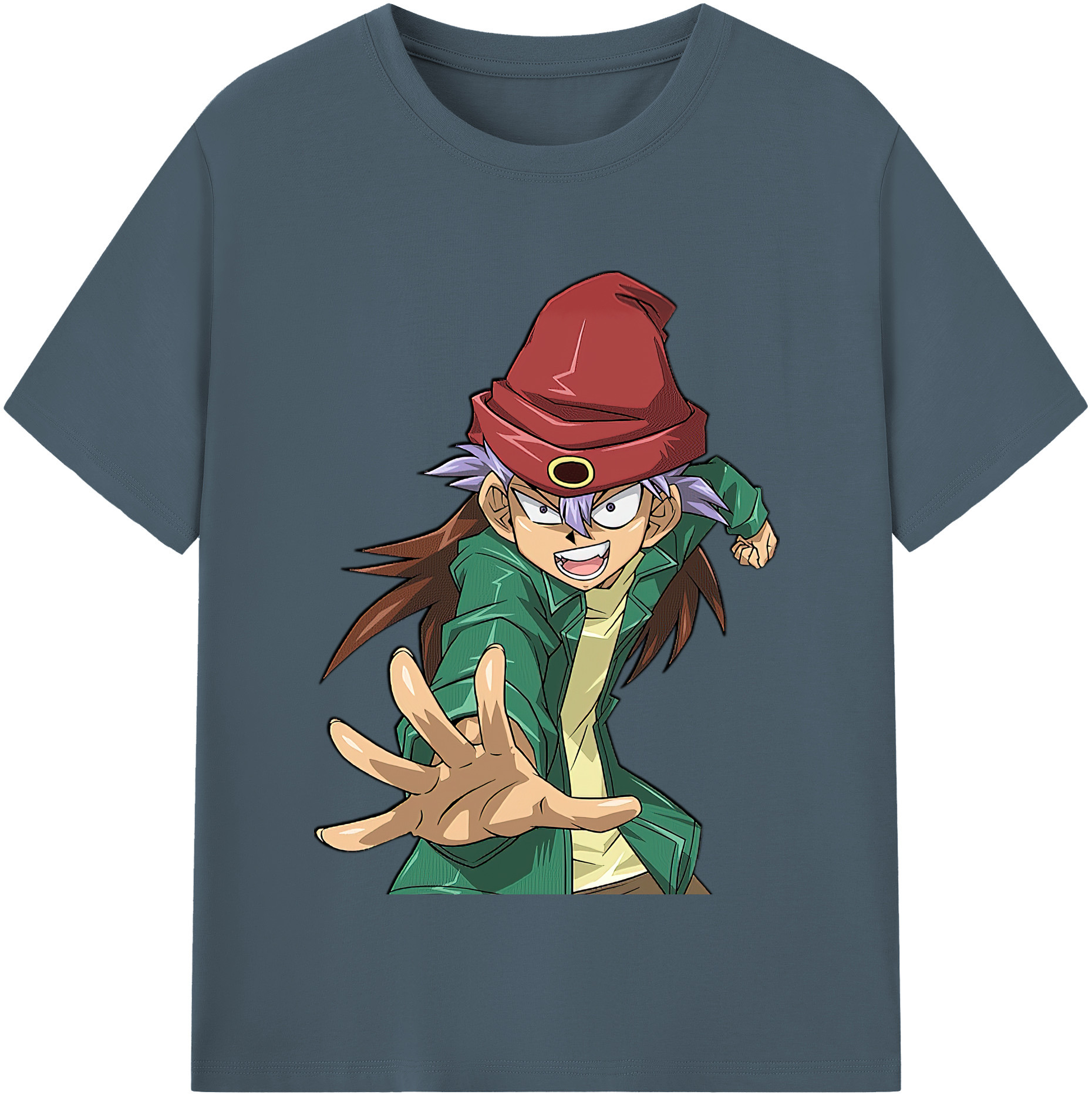（画像用） 遊☆戯☆王 Yu-Gi-Oh! 綿100％半袖Tシャツ（フロントプリント）
